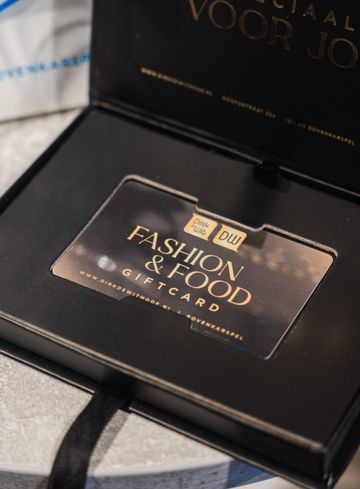 Dirk de Wit cadeaubon Cadeaubon t.w.v. €25,- cadeaubon