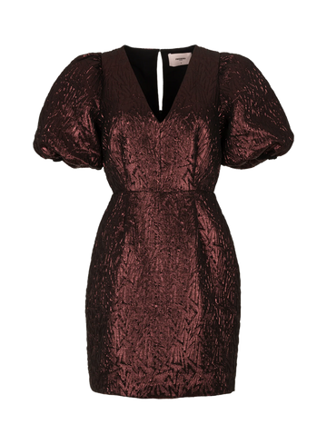 Freebird Jurk Deanna F-Wv-Struct-Lurex-25-4