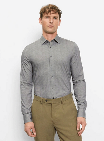 Olymp Level Five 24/Seven Zakelijk overhemd, body fit, New York Kent 210614