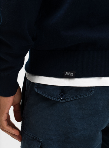 Butcher of Blue Pullover Clifden Co Crew