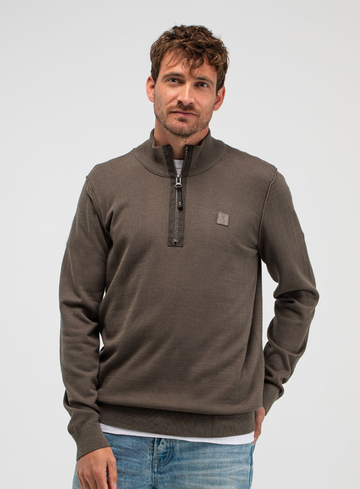 Butcher of Blue Pullover Clifden Co Halfzip M2616013