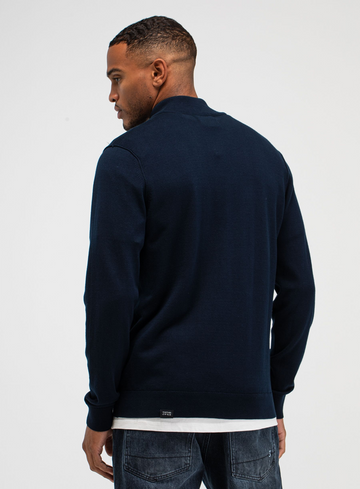 Butcher of Blue Pullover Clifden Co Halfzip M2616013