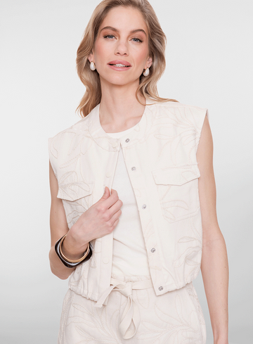 Geisha Jeans Gilet 65307-10