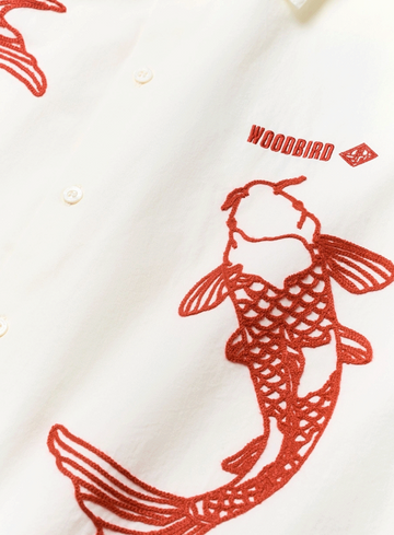 Woodbird Overhemd WBWang Carp