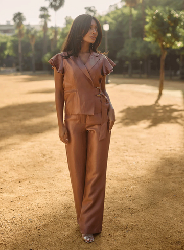 Freebird Pantalon Lolani Lolani Wide F-Wv-Vis-Pes-26-2