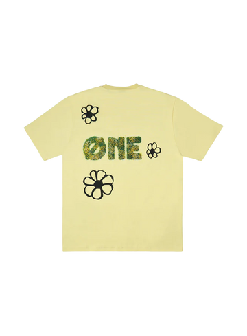 ONE T-shirt flower garden tee