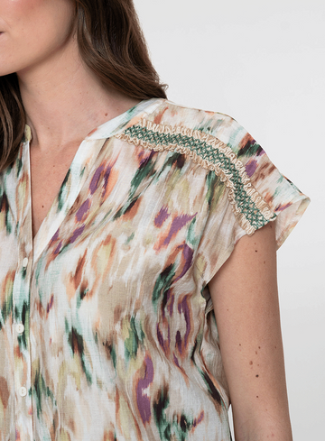 Geisha Jeans Blouse