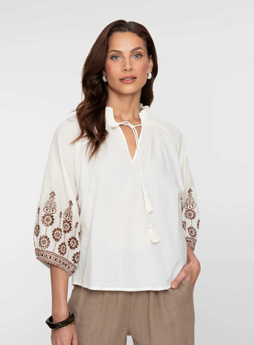 Geisha Jeans Blouse