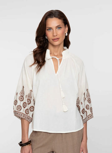 Geisha Jeans Blouse 63434-26