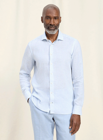 Olymp SIGNATURE Casual shirt, tailored fit, Kent 850254
