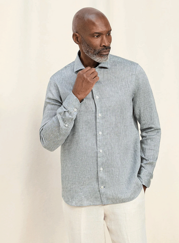 Olymp SIGNATURE Casual shirt, tailored fit, Kent 850354