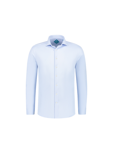 District Indigo Overhemd pique shirt