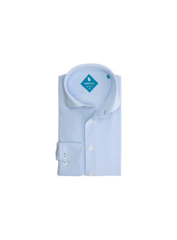 District Indigo Overhemd pique shirt