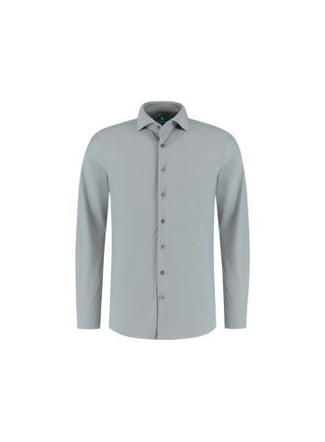 District Indigo Overhemd pique shirt