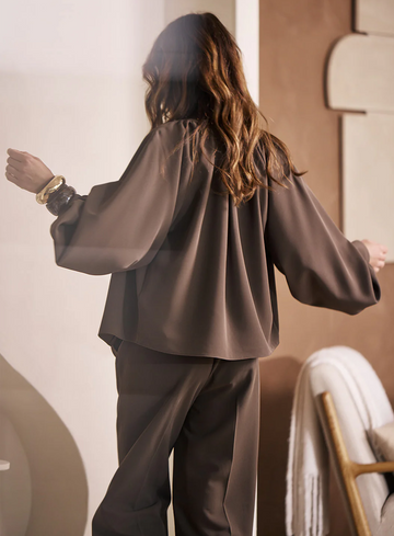 Label Dot Blouse Amanda