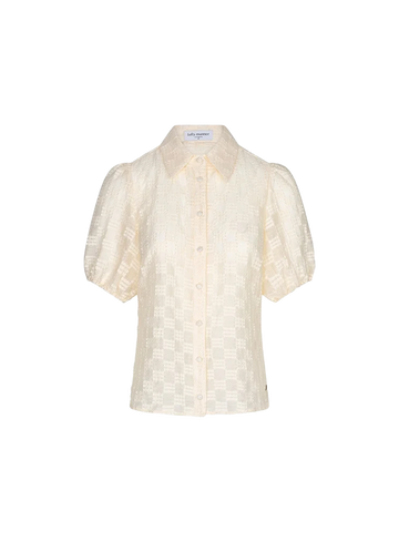Lofty Manner Blouse Ayana RH04 - Blouse Hilly - Structured Puff Sleeve