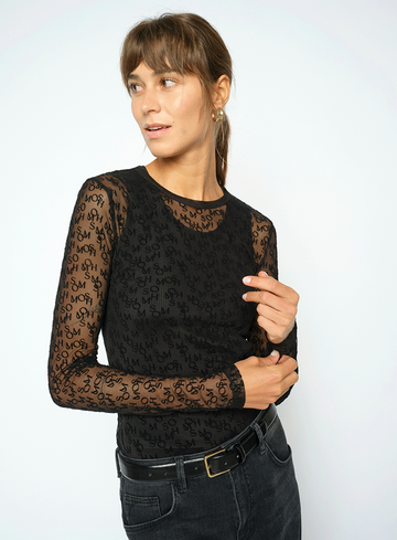 Mos Mosh Blouse MMLoretta Mono