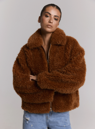 Alix the label Coat Curly 2608508879
