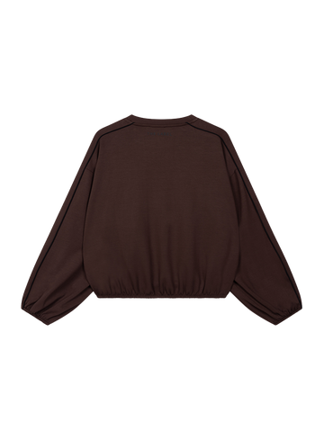 Alix the label Sweater Piping