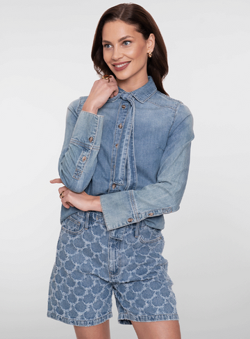 Geisha Jeans Blouse