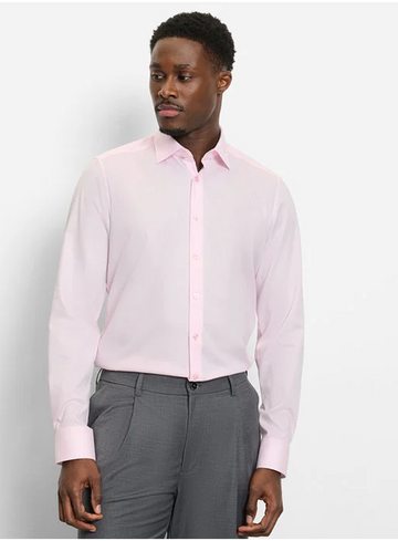 Olymp Level Five Zakelijk overhemd, body fit, Kent 202214