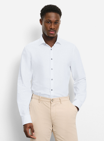 Olymp Level Five 24/Seven Zakelijk overhemd, body fit, Modern Kent 208814