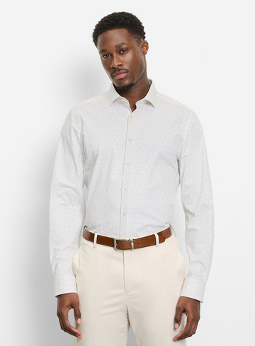 Olymp Level Five 24/Seven Zakelijk overhemd, body fit, Modern Kent 209014