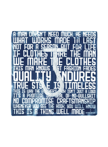 Butcher of Blue Bandana Manifest M2614032