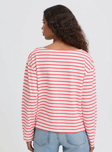 Ichi T-shirt ih mira boatneck l