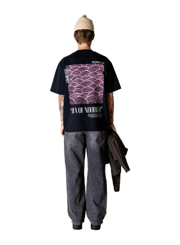 Woodbird T-shirt Baine Sea