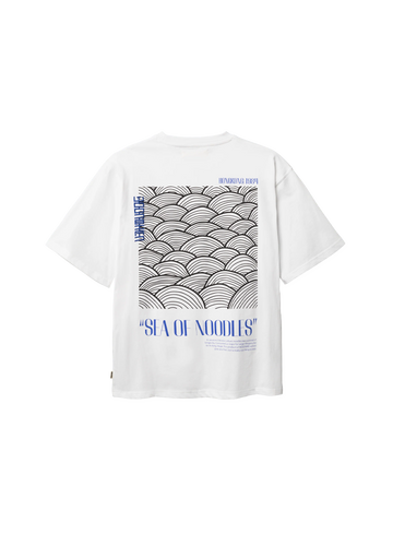 Woodbird T-shirt Baine Sea 2616.401