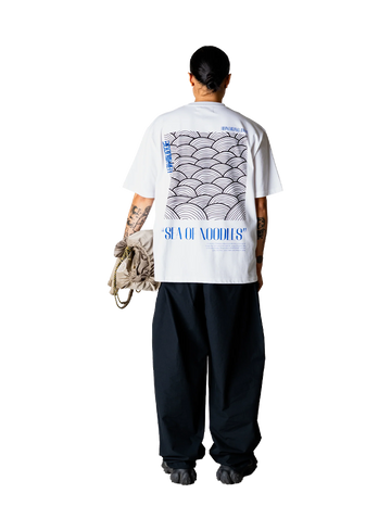 Woodbird T-shirt Baine Sea