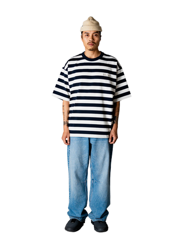 Woodbird T-shirt Beam Stripe 2616.408
