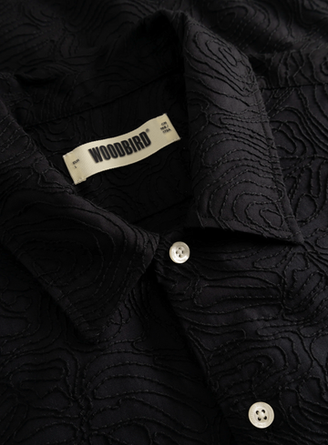 Woodbird Overshirt Wang Embroidery