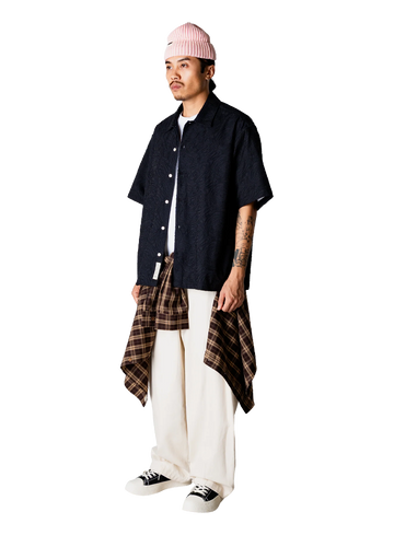 Woodbird Overshirt Wang Embroidery