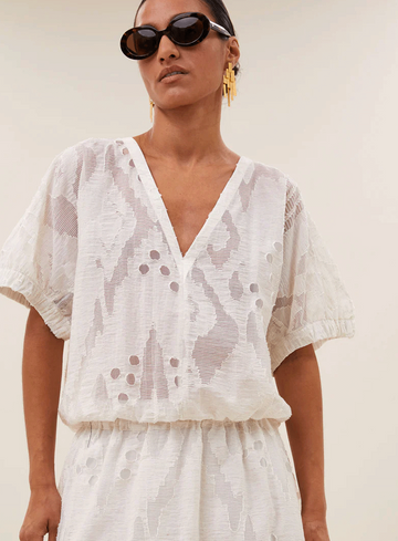 By Bar Blouse Mabel Mist 26112049 mabel