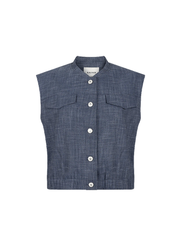Aaiko Gilet Olivia OLIVIA DENIM VIS 368