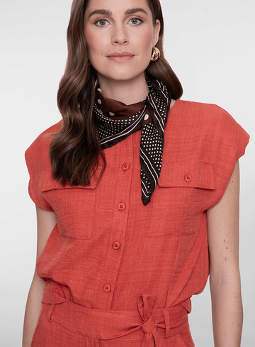 Geisha Jeans Blouse 63092-60