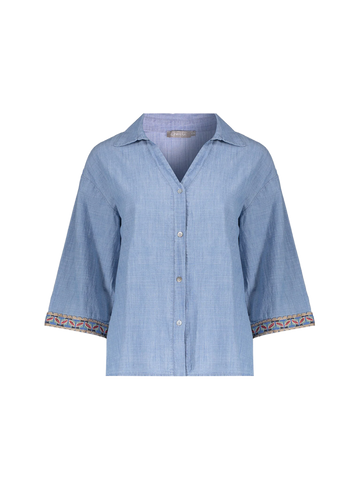 Geisha Jeans Blouse 63161-70