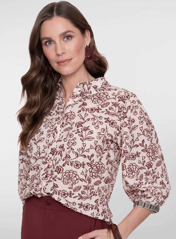 Geisha Jeans Blouse 63191-20