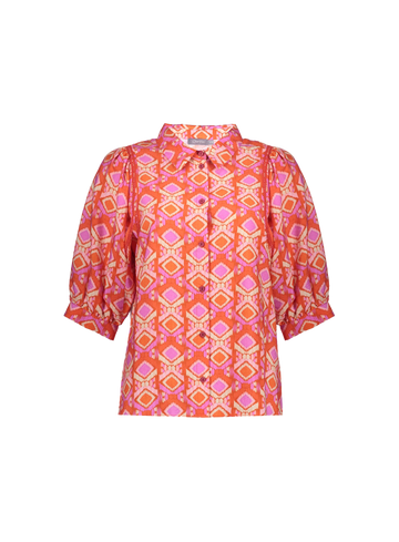 Geisha Jeans Blouse 63195-20