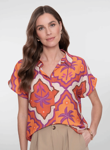 Geisha Jeans Blouse 63247-20