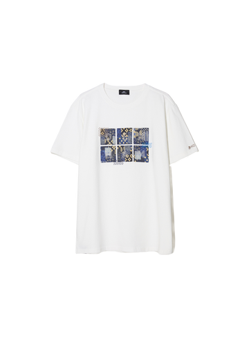 Denham T-shirt Sashiko 01-26-01-52-070