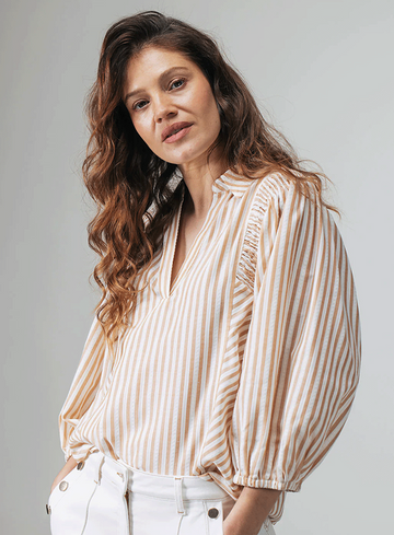 Label Dot Blouse Abba 2611002