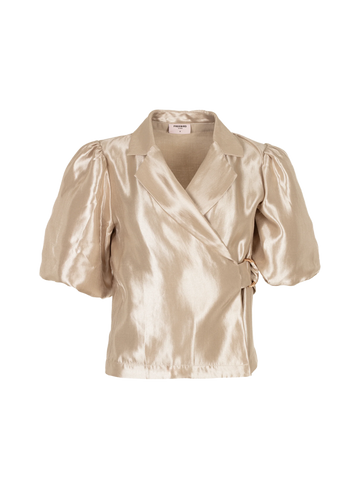 Freebird Blouse Brightly Brightly Wv-Shiny-Twill-Vis-26-1