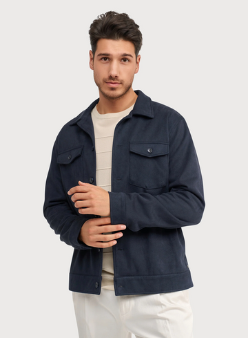 Blue Industry Overshirt