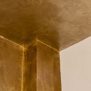 Gold Traditional Paint Elements Collection Iris Floor