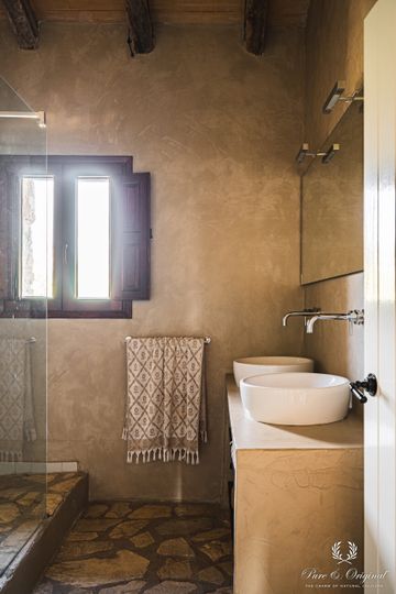 Bathroom, Pure & Original paint Marrakech walls