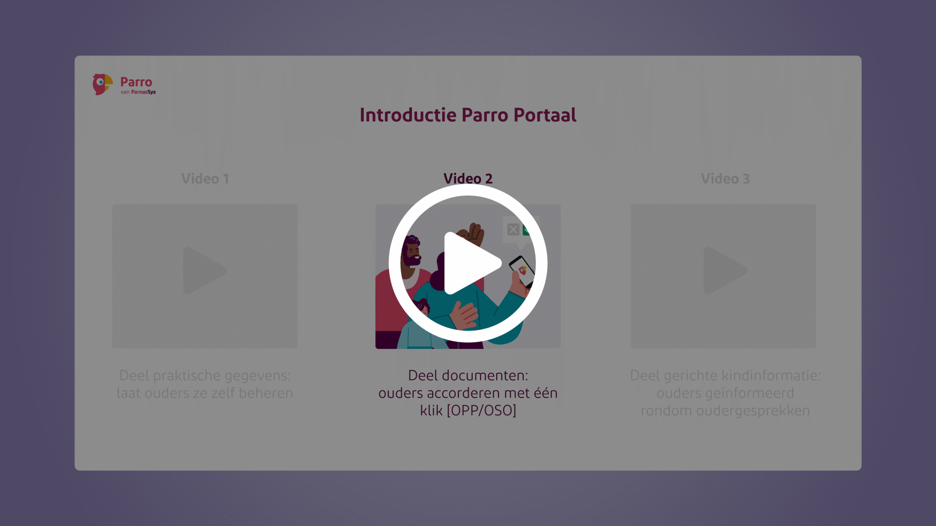Parro Portaal video 2 - Deel documenten, ouders accorderen met één klik