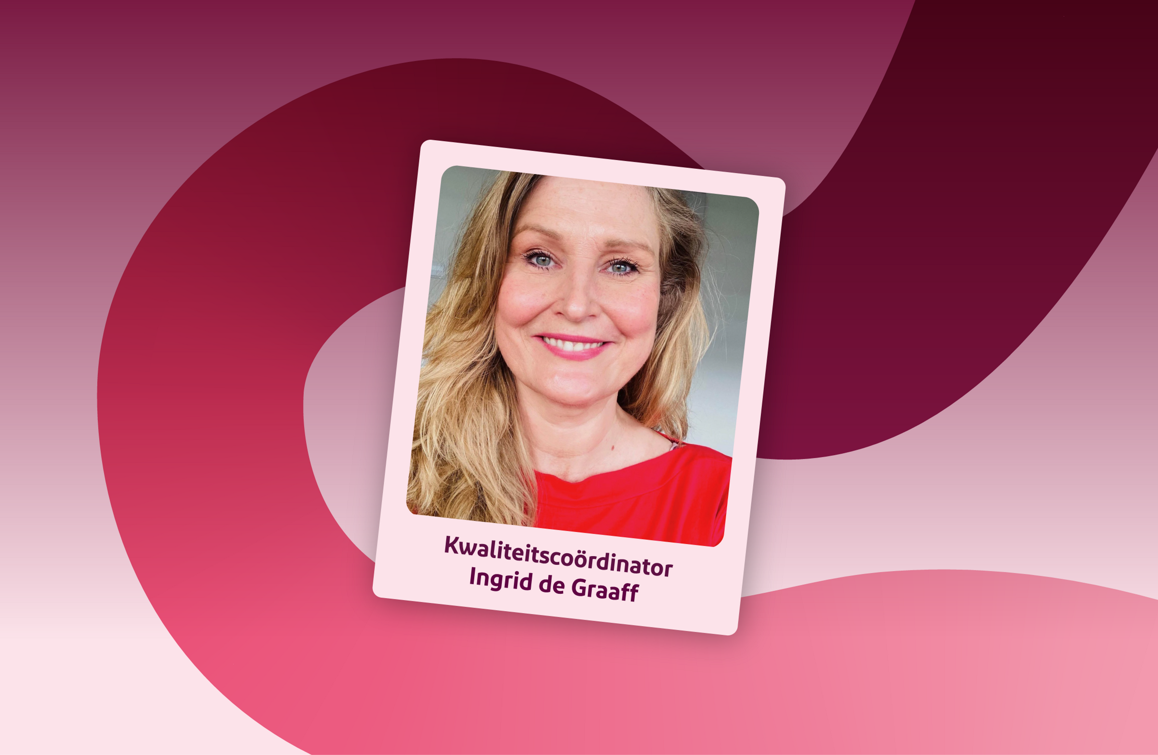 Ingrid de Graaff, kwaliteitscoördinator groep 5 t:m 8 van Kindcentrum Kiemkade